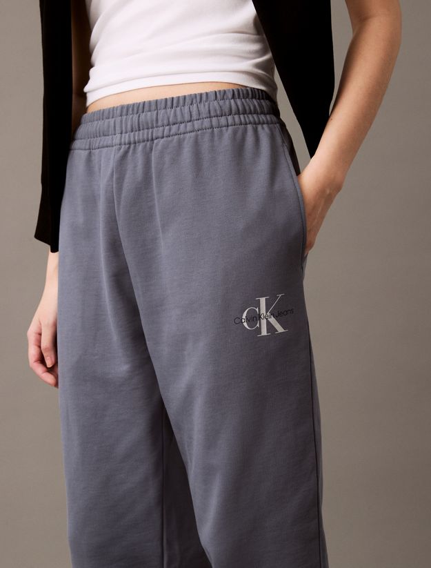 Cotton Terry Monogram Joggers