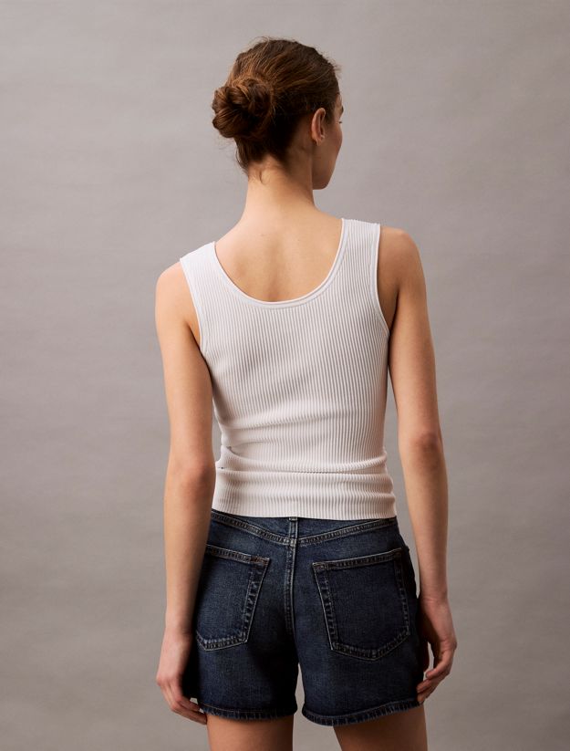 Slim Scoop Neck Tank Top