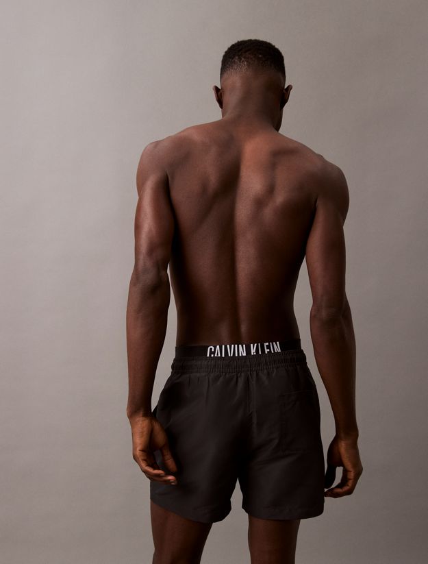 Double Waistband Swim Shorts - Intense Power