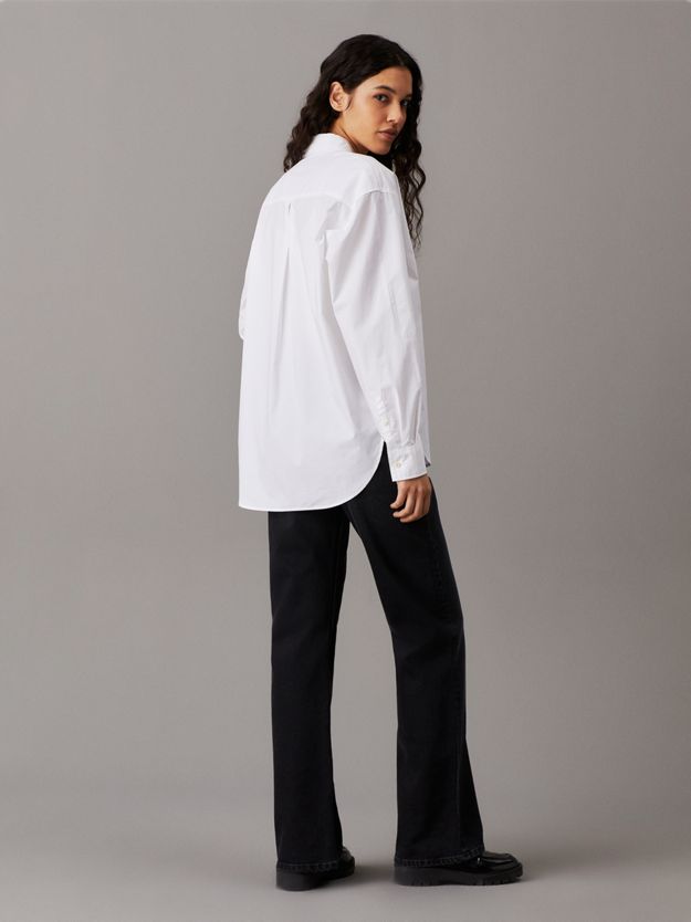 Relaxed Cotton Poplin Shirt