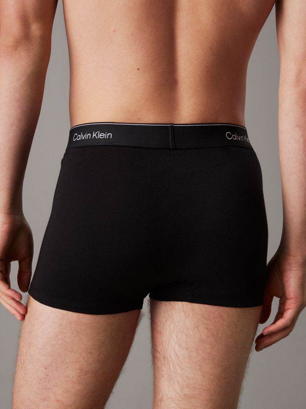 3 Pack Relaxed Dart Trunks - Icon Cotton Stretch