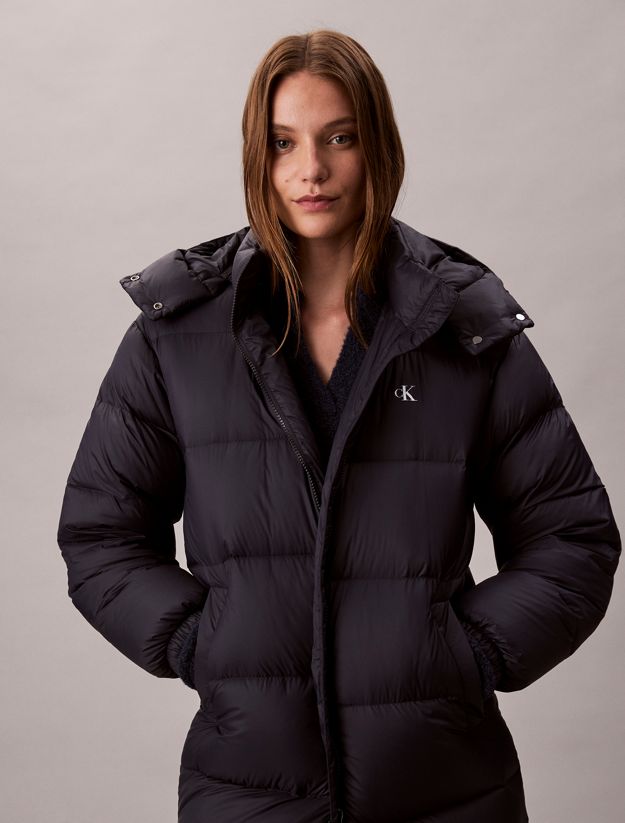 Hooded Down Puffer Coat