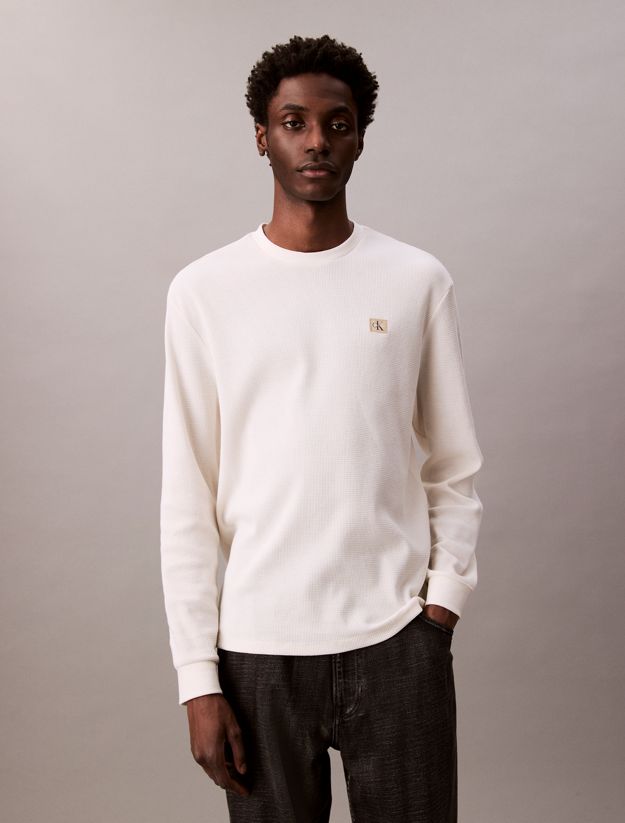 Long Sleeve Waffle T-shirt