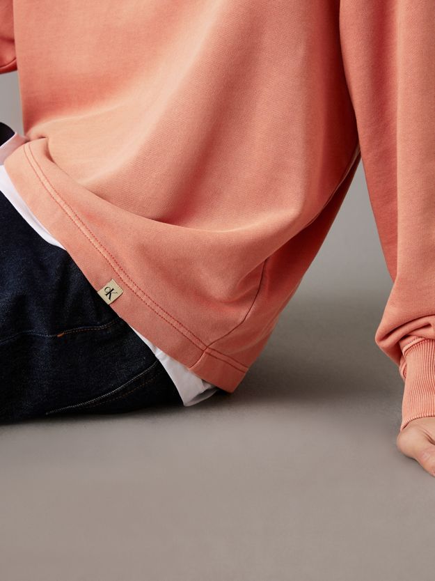 Relaxed Washed Cotton Hoodie