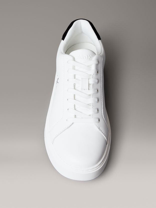 Smooth Leather Flexible Sole Trainers