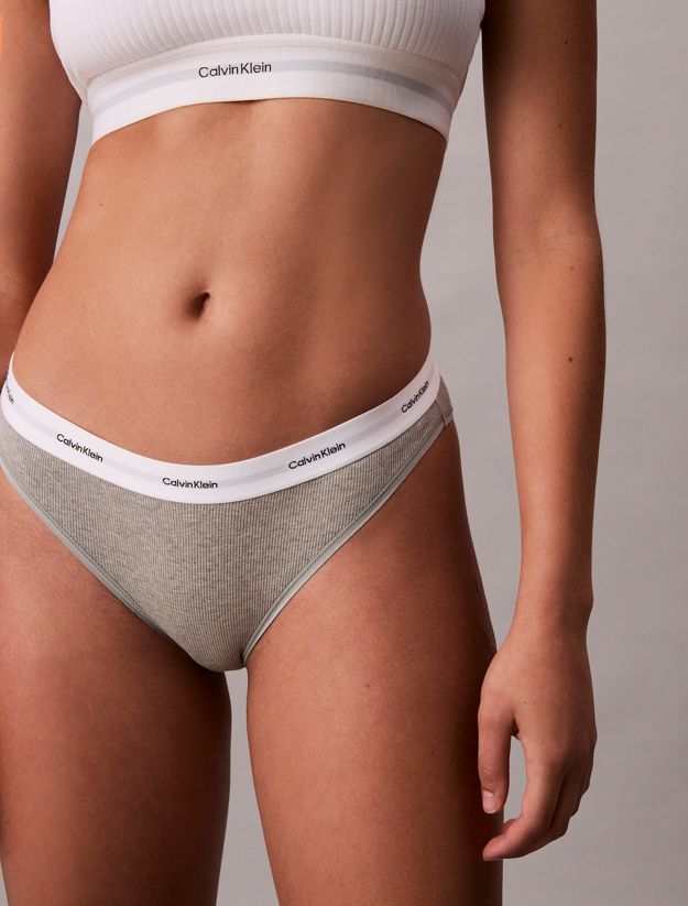 Bikini Briefs - Cotton Stretch Rib