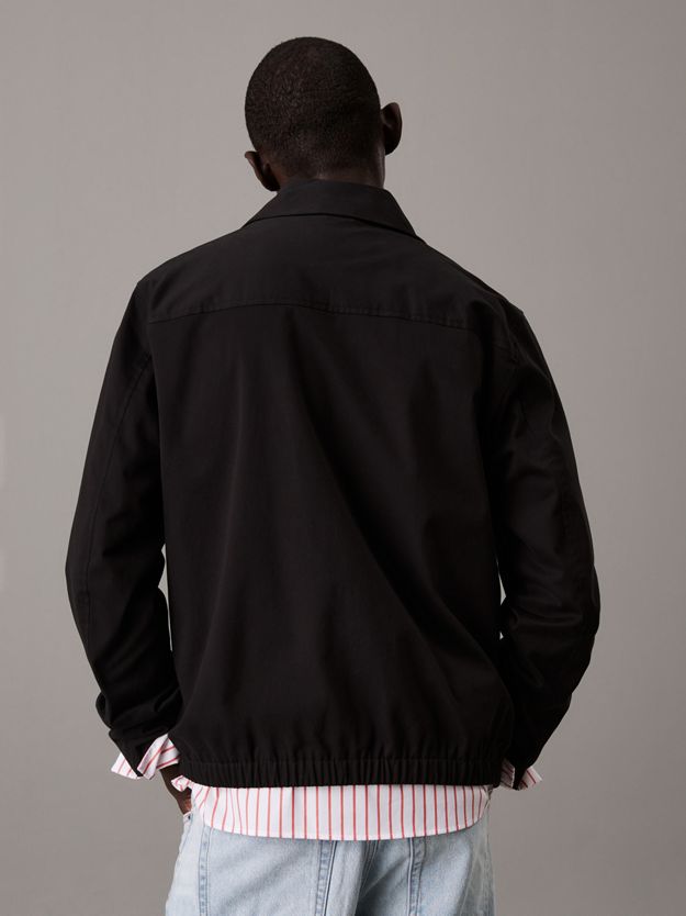 Sateen Stretch Blouson Jacket