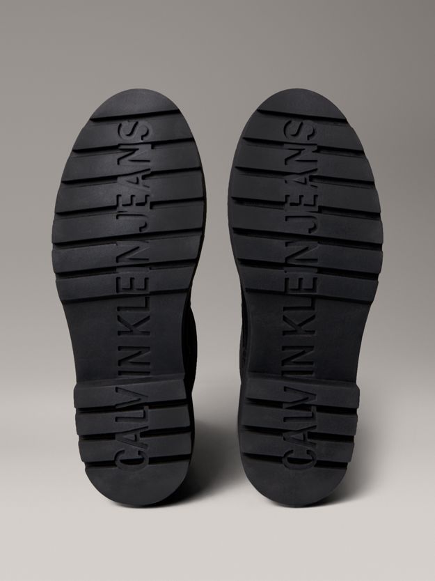 Heeled Flexible Lug Sole Rainboots