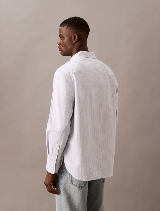 Relaxed Striped Oxford Shirt