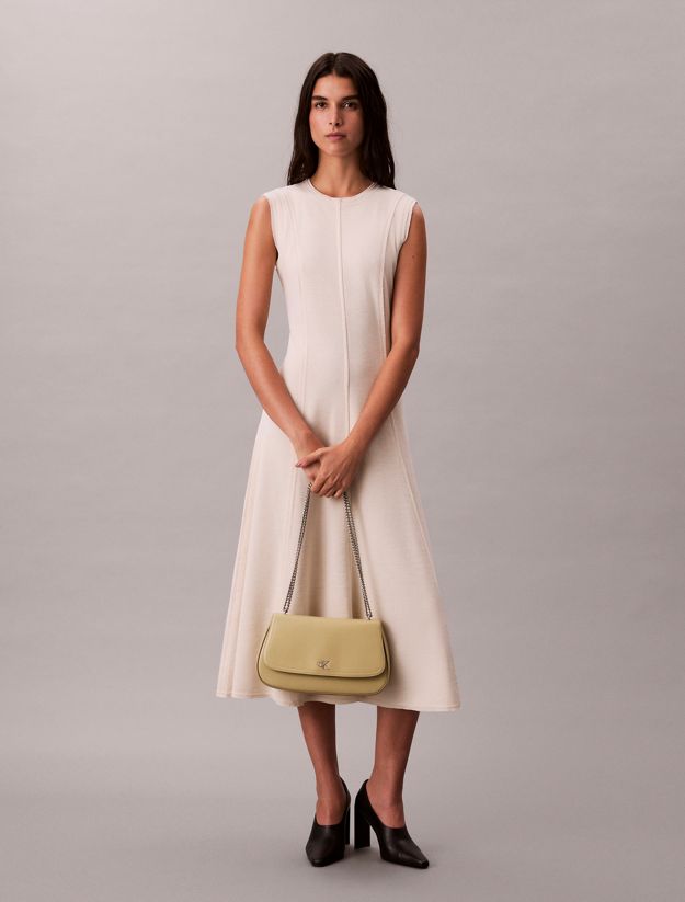 Monogram Logo Hardware Chain Shoulder Bag