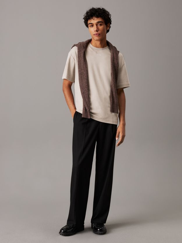 Relaxed Cotton Interlock T-shirt