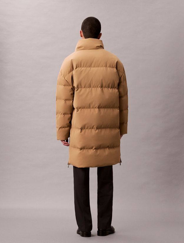 Relaxed Long Down Puffer Coat