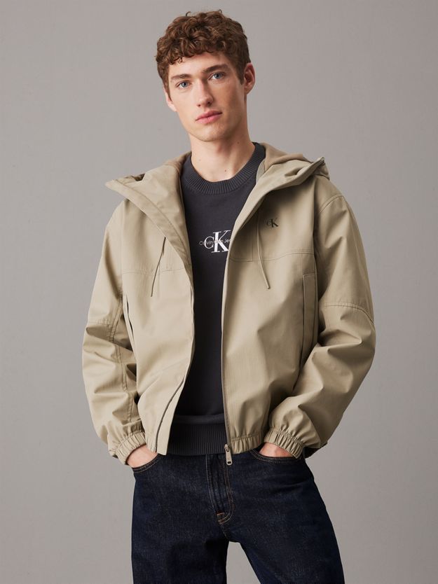 Technical Hooded Jacket