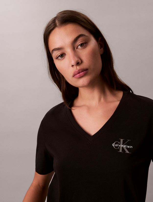 2 Pack Cotton V-Neck T-shirts