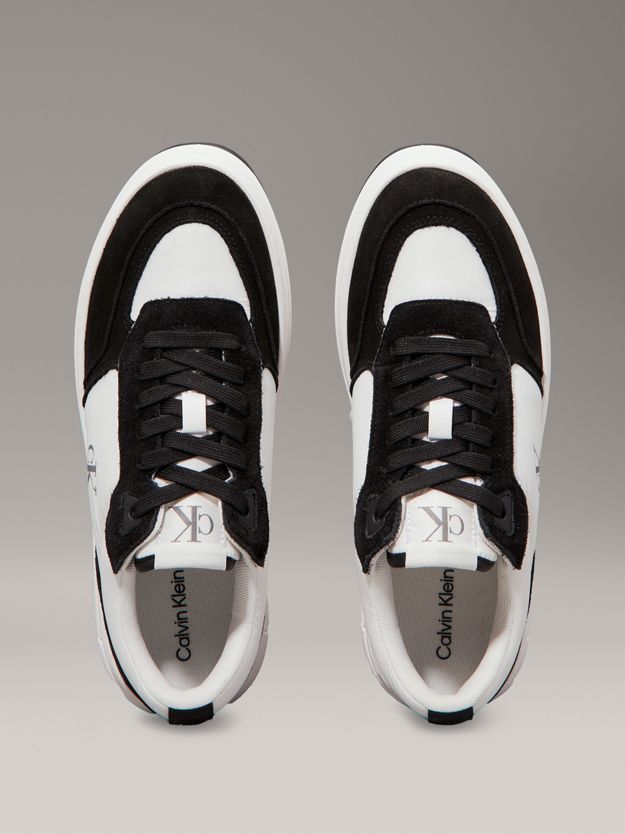 Suede Platform Trainers