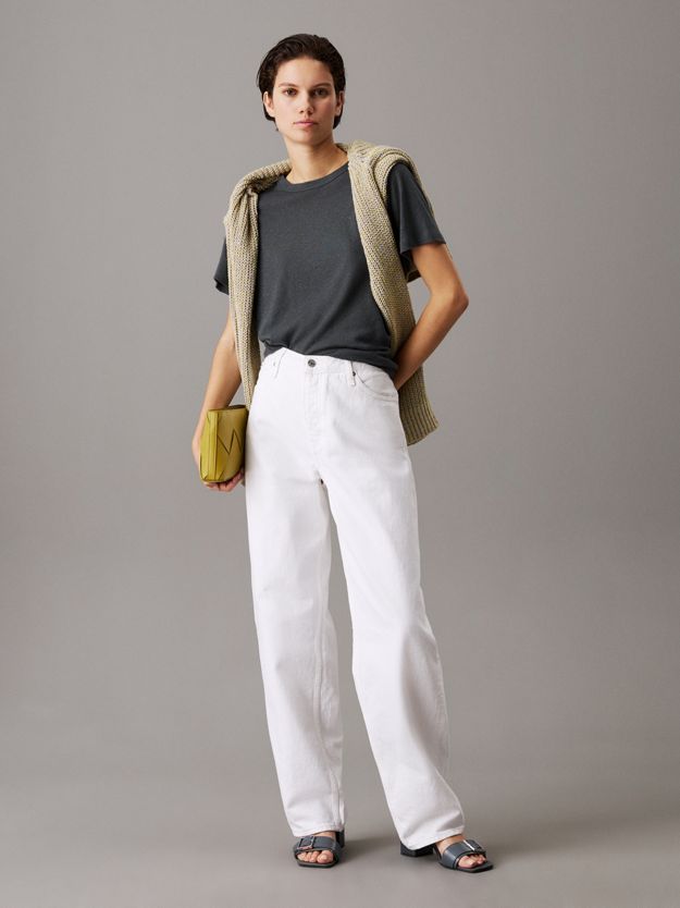 Relaxed Linen Jersey T-shirt