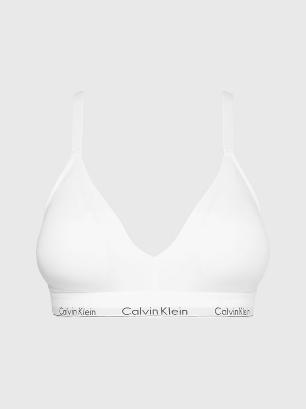 Plus Size Triangle Bra - Modern Cotton