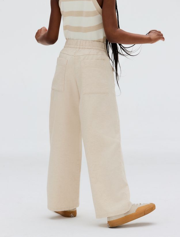 Wide Woven Trousers