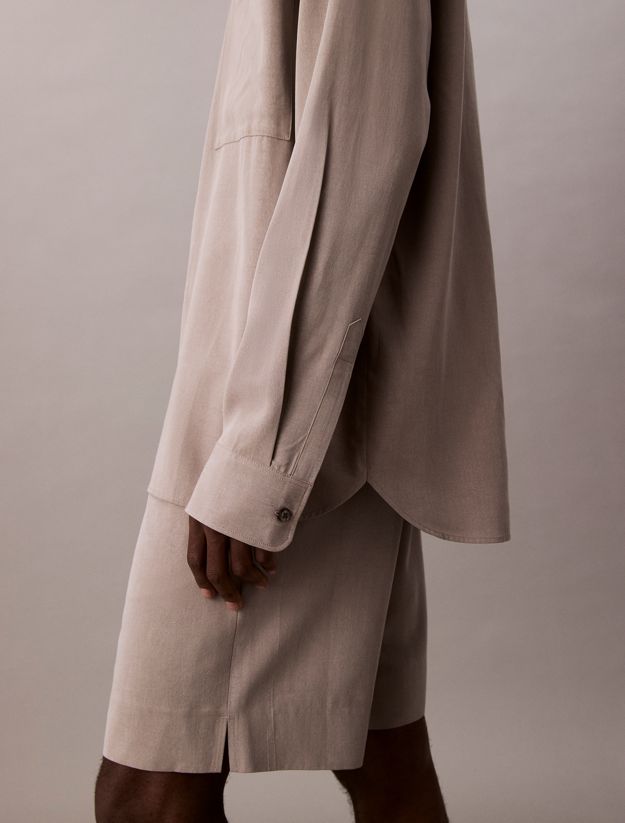 Lyocell Relaxed Shirt