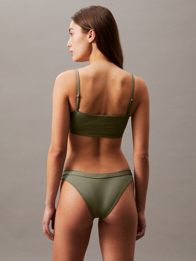 Dipped Bikini Bottoms - CK Rib