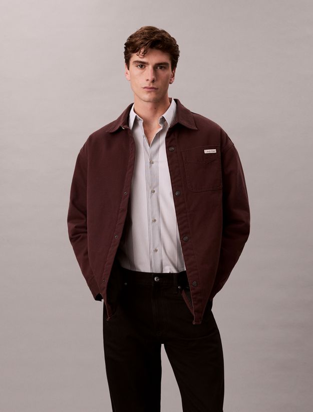 90's Denim Relaxed Shirt Jacket