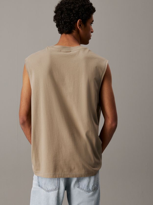 Relaxed Monogram Tank Top