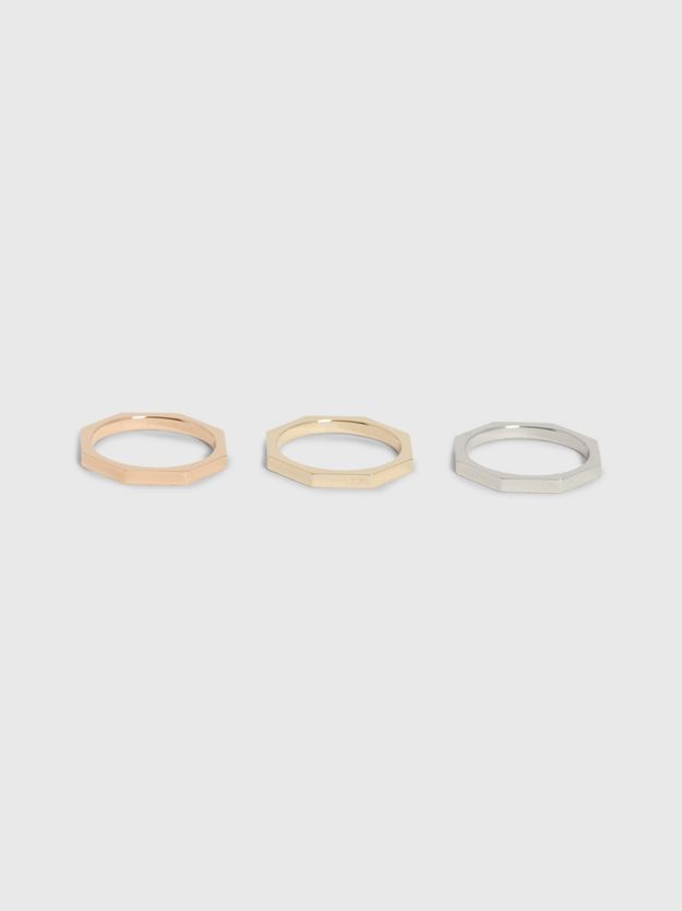 Modern 3-Piece Rings Set