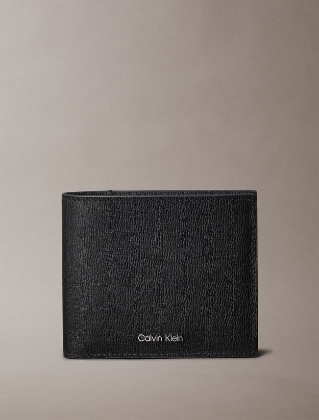 Saffiano Leather Bifold Wallet