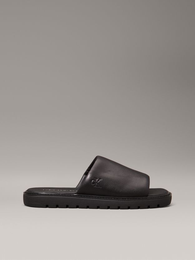 Leather Sliders