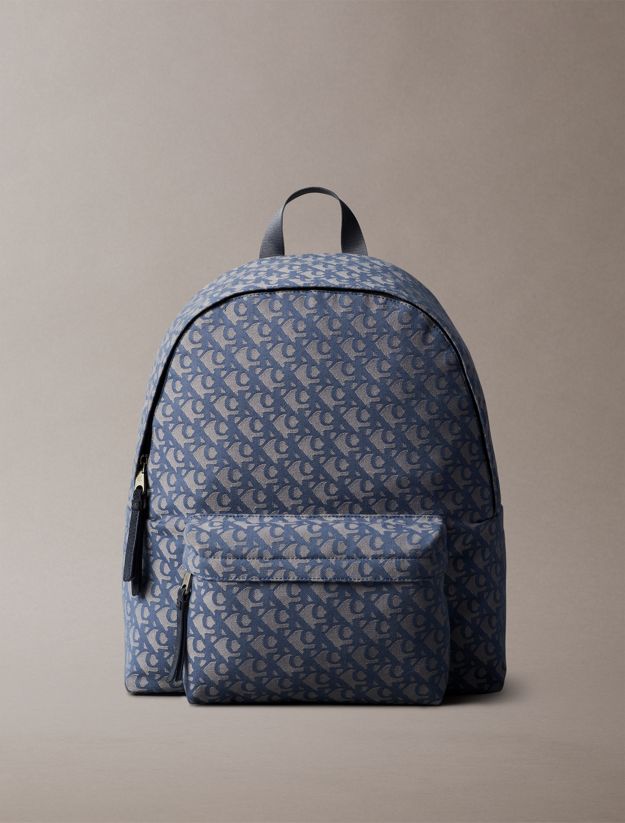 Logo Jacquard Backpack