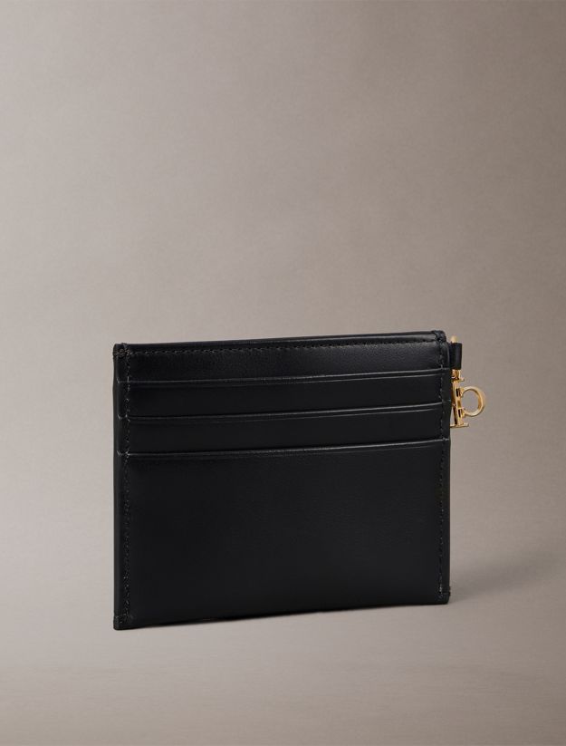 Leather Zip Card Holder