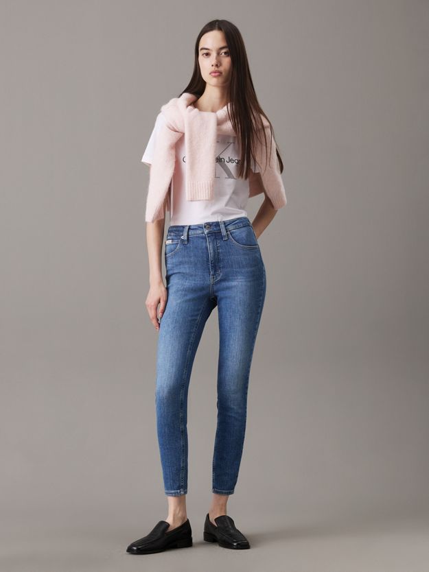 High Rise Super Skinny Ankle Jeans