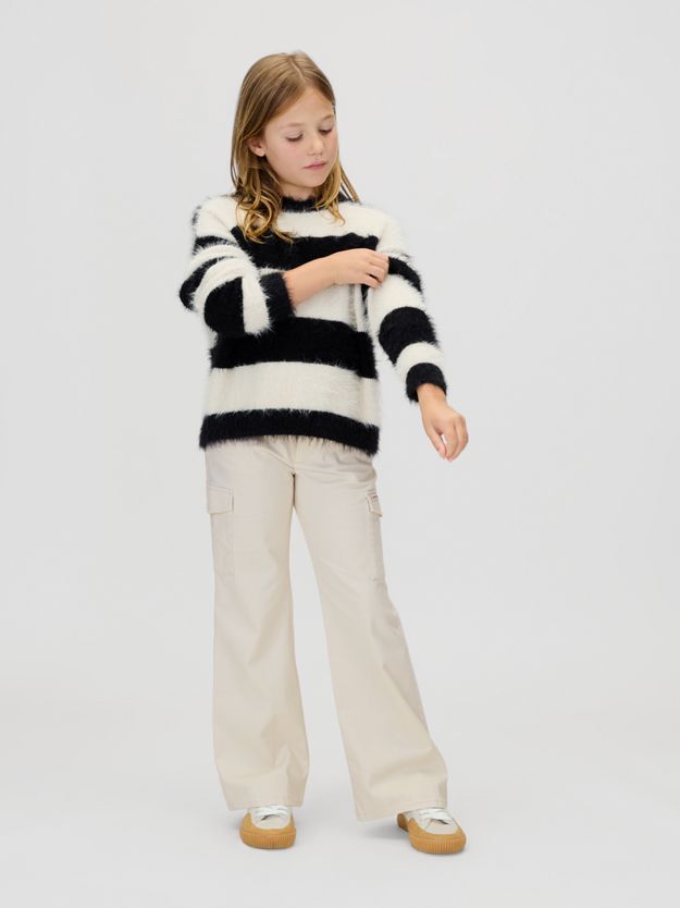 Flared Cargo Trousers