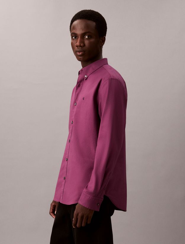 Solid Classic Oxford Button-Down Shirt