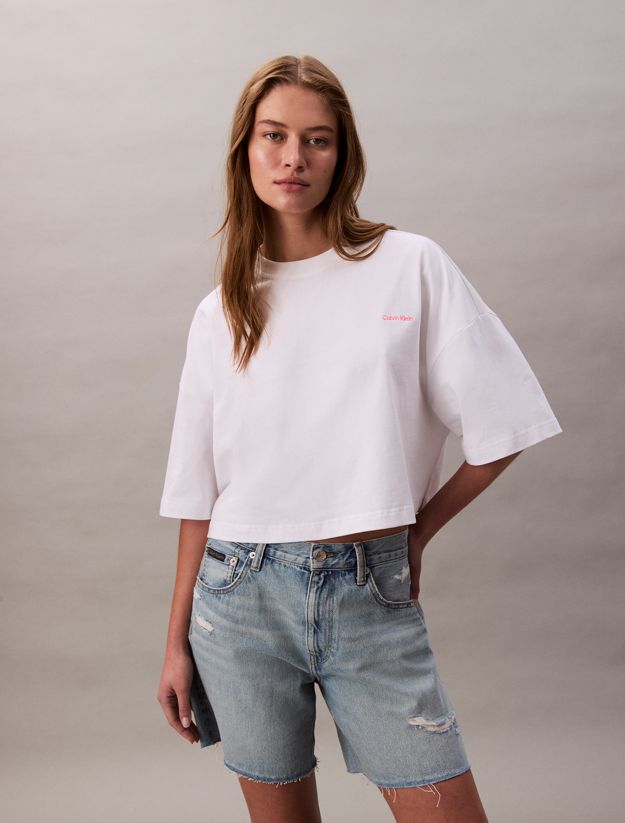 Jersey Cropped Boxy Tee