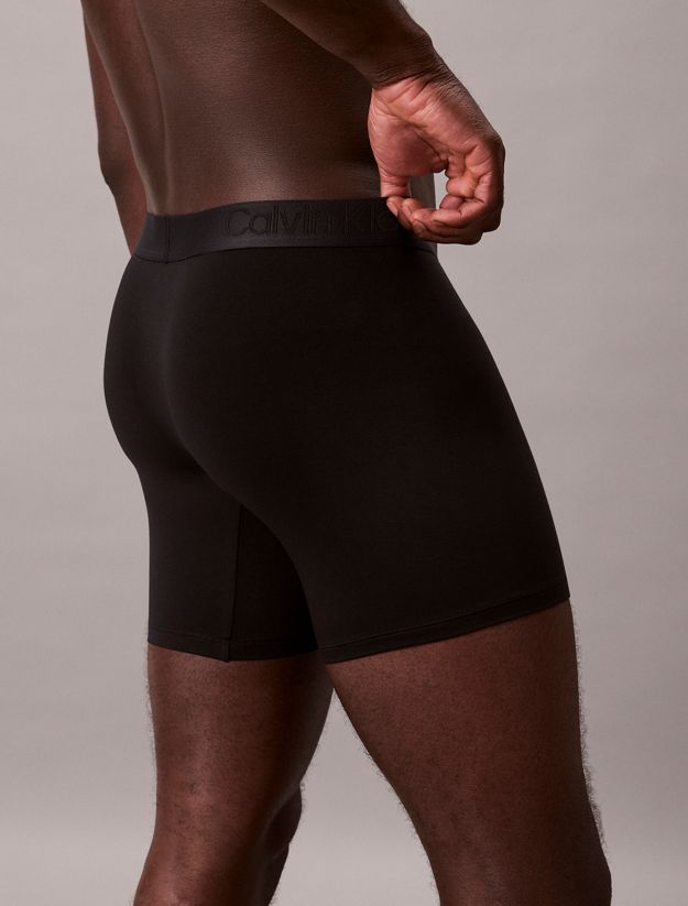 3 Pack Boxer Briefs - CK Black