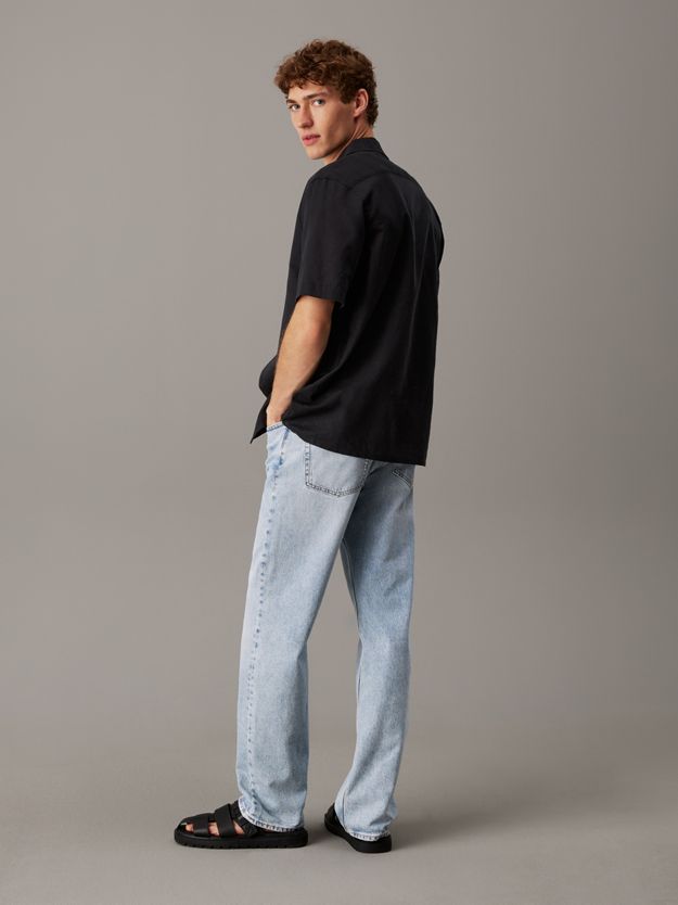 Linen Cotton Cuban Collar Shirt