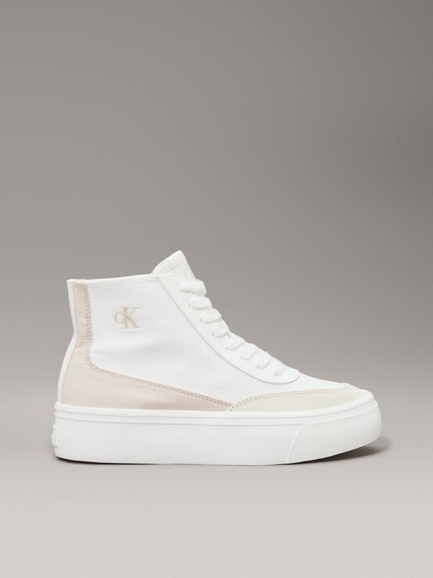 Canvas Platform High-Top Trainers