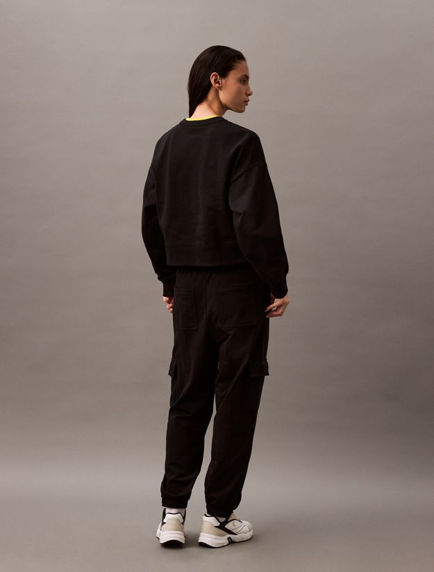 Relaxed Cotton Terry Sweatshirt