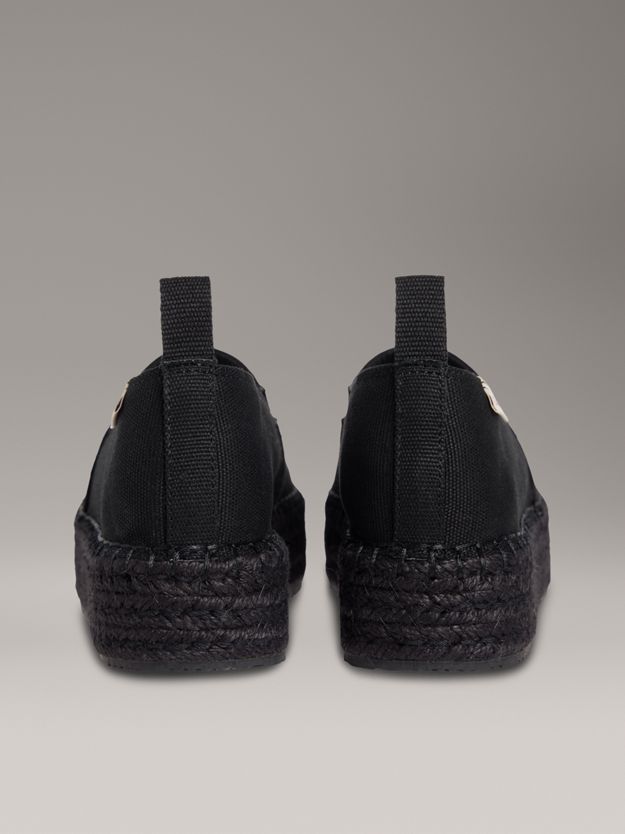Canvas Platform Espadrilles