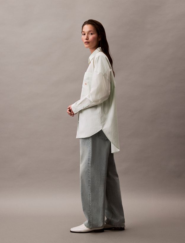 Oversized Cotton Poplin Shirt