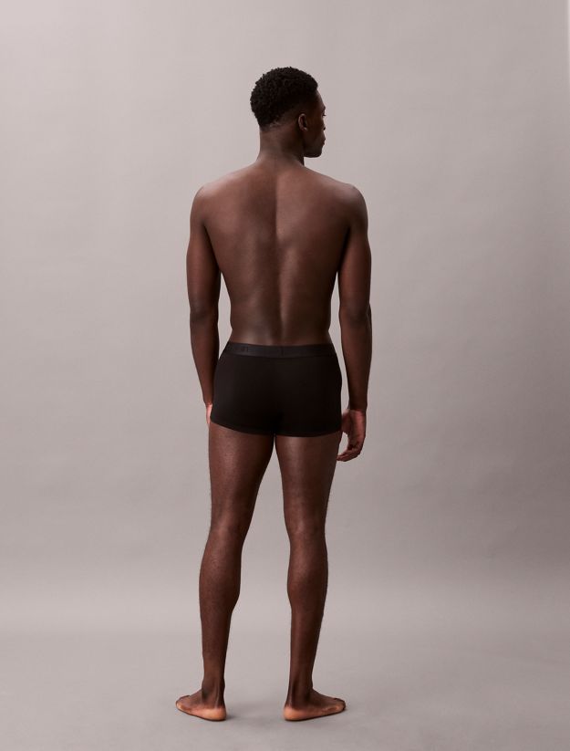 3 Pack Low Rise Trunks - CK Black