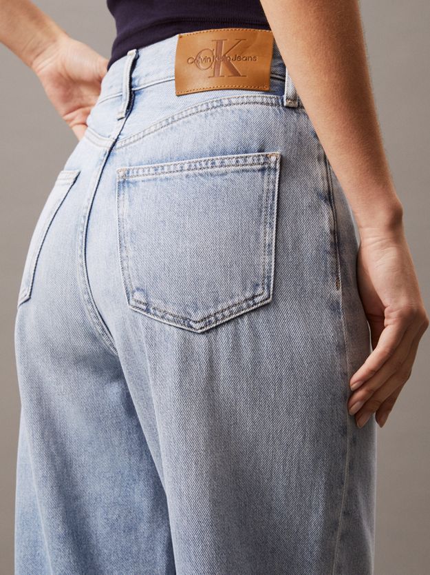 High Rise Barrel Jeans