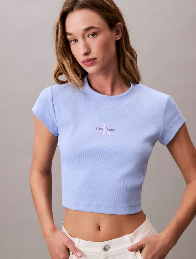 Monogram Logo Baby Tee