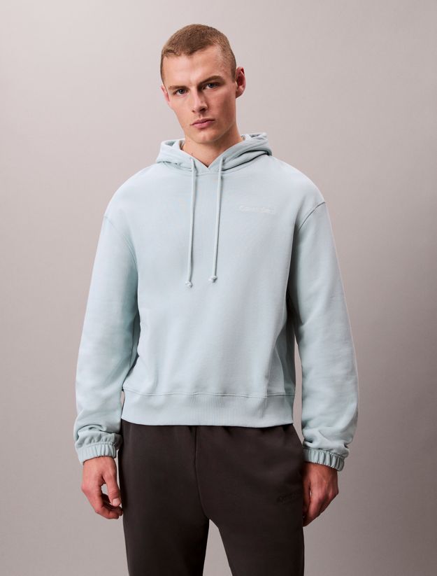 Cotton Terry Blend Lounge Hoodie