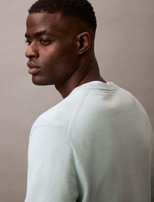 Smooth Cotton Monogram Jumper