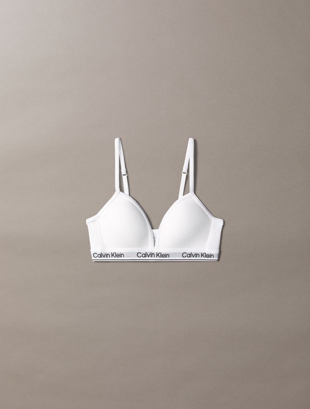 Girls Triangle Bra - Icon Cotton Stretch