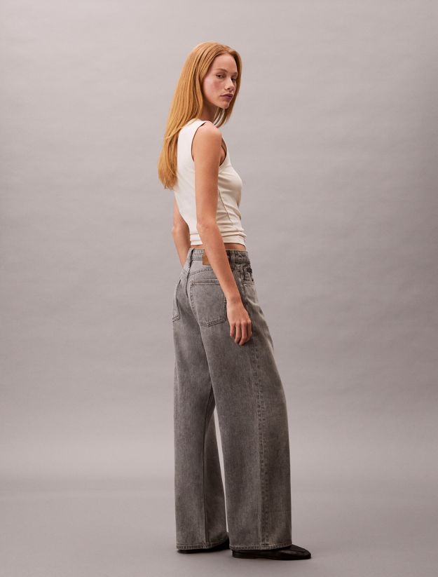 90's Low Rise Baggy Jeans