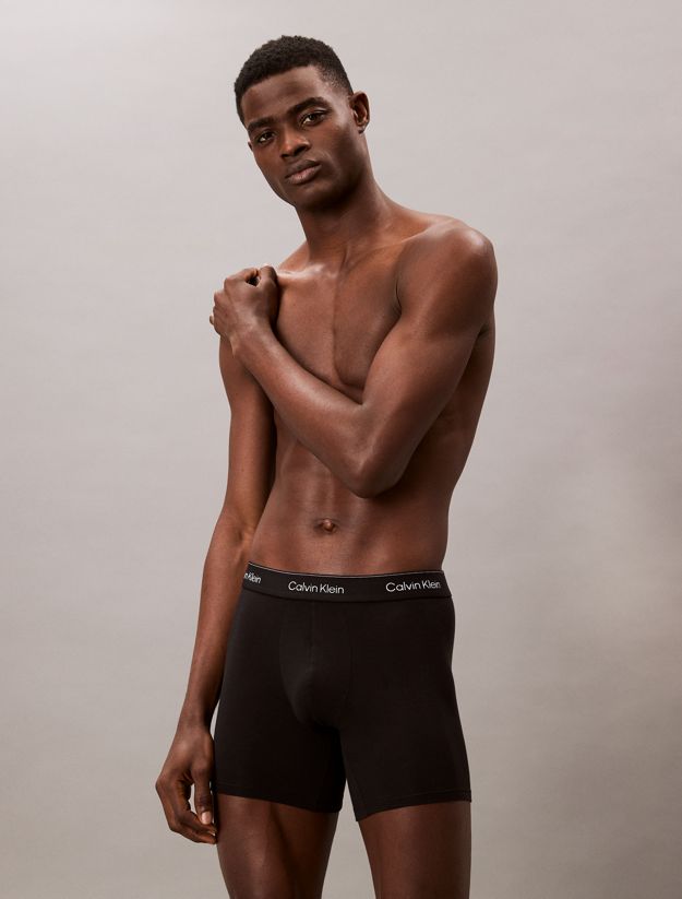 5 Pack Boxer Briefs - Icon Cotton Stretch