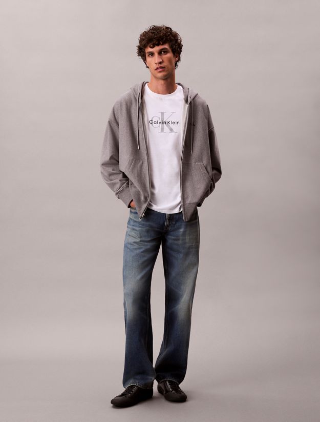 Premium Terry Relaxed Zip Hoodie